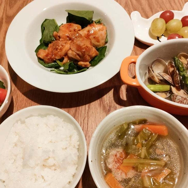 春を感じるごはん。