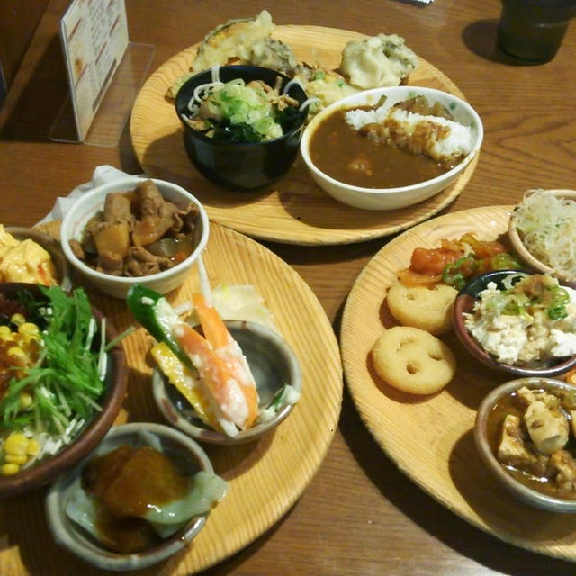 旬菜食健「ひな野」のビュッフェランチ
