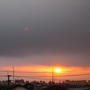 月と太陽・・＆今日のごはん♪