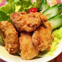 練りスパイスが活躍☆胸肉のカラシ唐揚げ☆