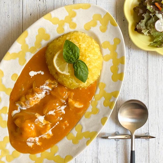 ＊【蒟活】こんにゃく一膳deバターチキンカレー＊