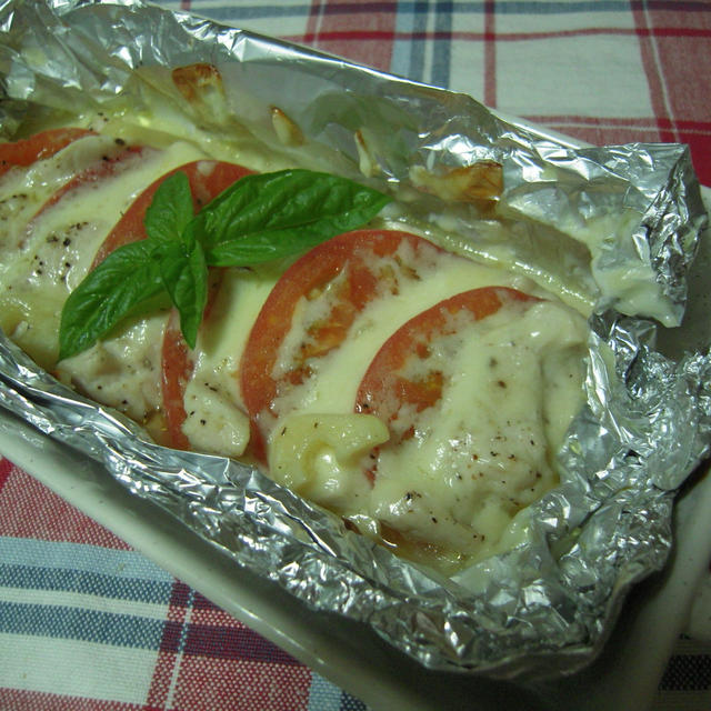 鶏胸肉のホイル焼き