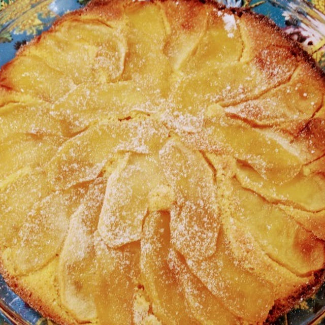 メープルりんごのアーモンドケーキの作り方