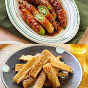 【サーモス連載】オクラの肉巻き・新ごぼうの唐揚げ