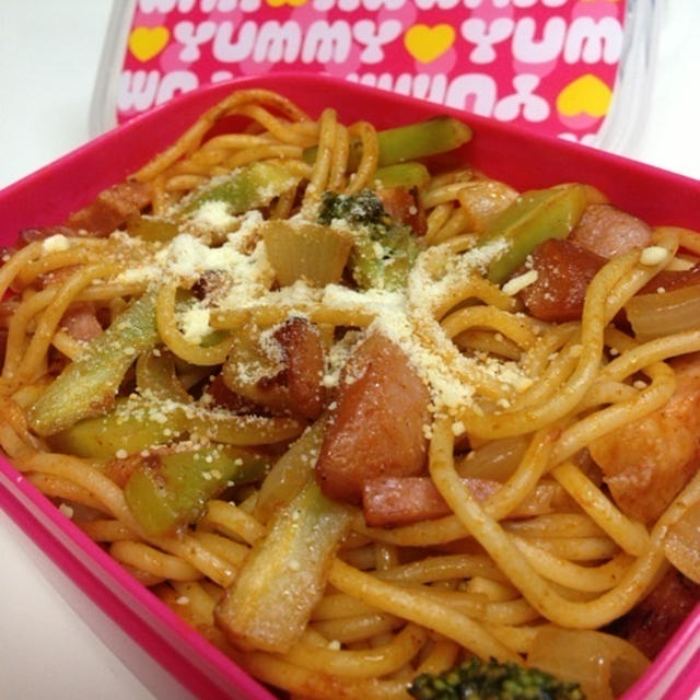ナポリタン♡お弁当＼(^o^)／