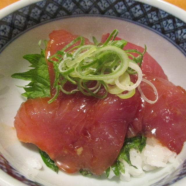 【旨魚料理】メジマグロのづけ丼