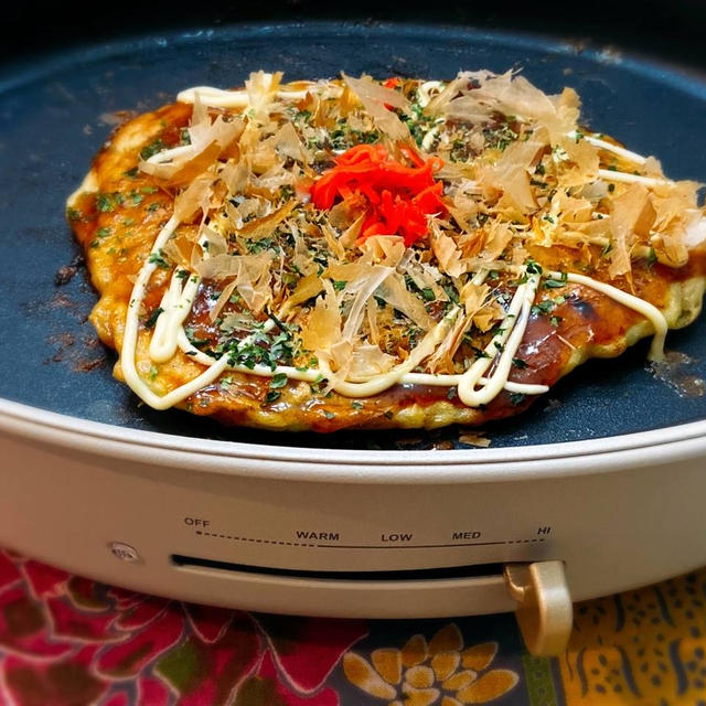 アメリカのおうちごはん【Okonomiyaki ブルーノでお好み焼き】