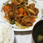 昨日の夕飯(1/15):大豆ミートの酢豚風他