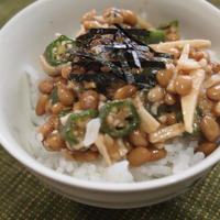 ☆しょうゆ麹で　さっぱりねばねば丼☆