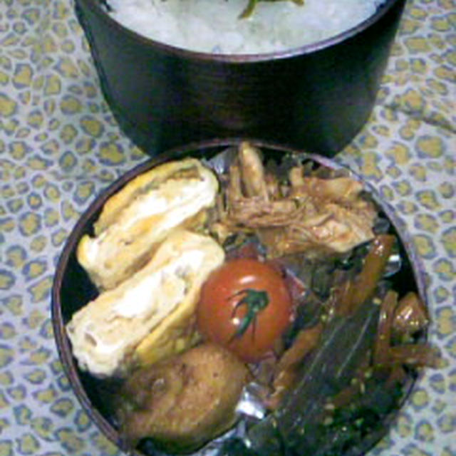 今日のお弁当