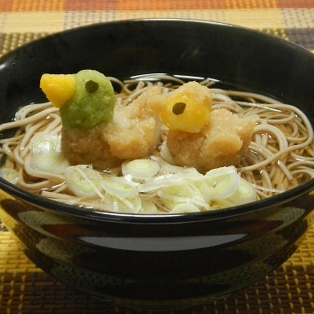 鴨そば?違うかも( ´艸｀)ムププ・・・おろしそば・・かも・・(*´∀｀*)