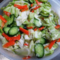 野菜のインスタント塩麹漬け