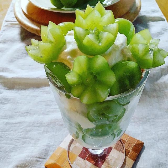 シャインマスカットパフェ