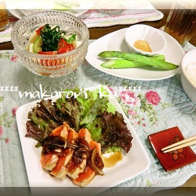 豆腐トマトきゅうりさっぱりサラダ☆