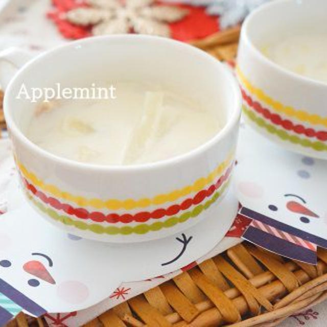【モニター】白菜ときのこのＸmasクリームスープ（つくれぽ）