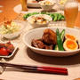 ストウブで『角煮』の献立。