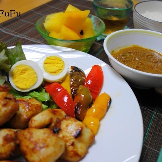 ゆで卵食べましたぁ？と「5日間日替わりカレー挑戦中！」day2