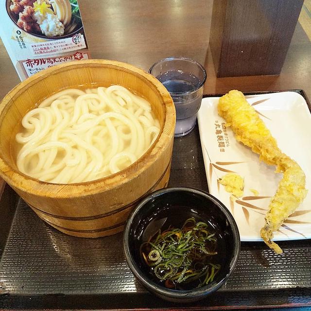 【釜揚げうどんの日☆久しぶりの丸亀製麺は半額で！】