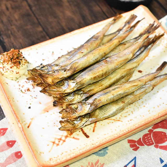 おつまみにピッタリ！ししゃものにんにく醤油焼き