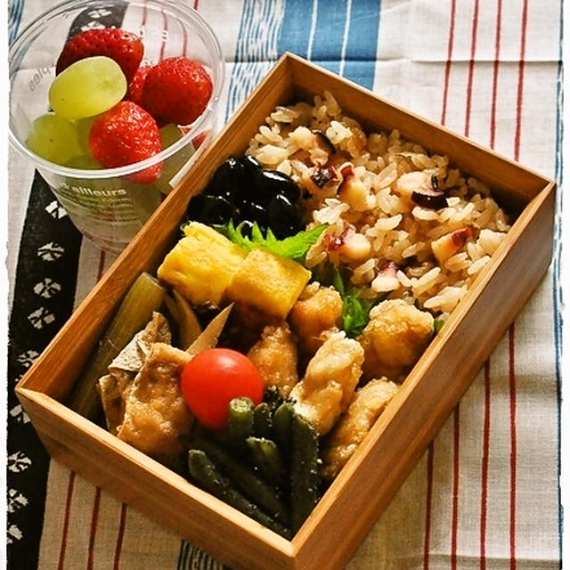 タコ飯弁当と今週の常備菜10種