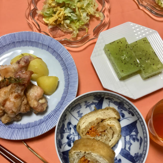 6月第4週の教室、普通の美味しい夏のごはん
