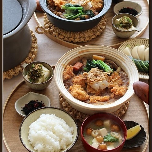 大戸屋さん風「チキン母さん煮」定食♪