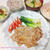 豚薄切り肉のソテー、カブとくるま麩の味噌汁、いくら豆腐 #StayHome の #家ごはん