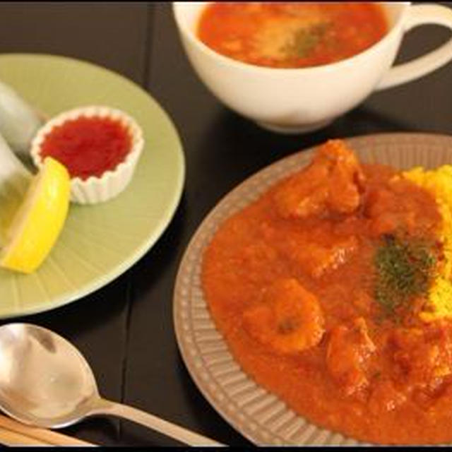 夏に食べたいスパイシーバターチキンカレー