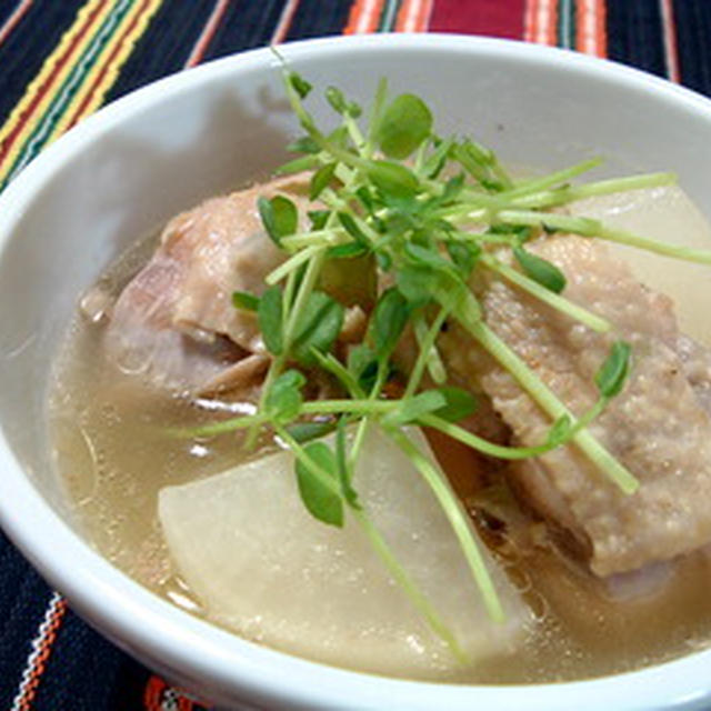 ベトナム風♪鶏と大根のスープ