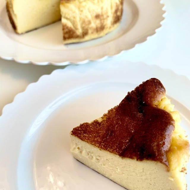 【レシピ】バスク風チーズケーキ🧀