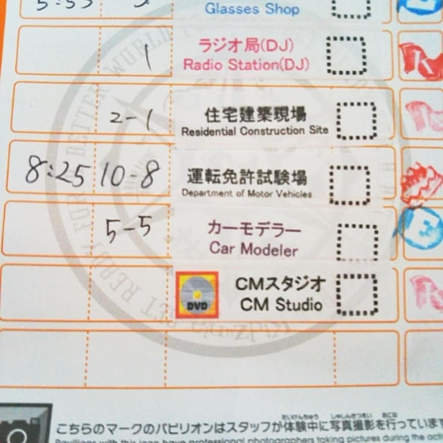 夏休み☆キッザニアは楽しめました