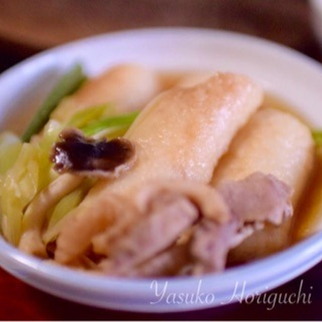 【比内地鶏応援隊】きりたんぽ鍋づくり