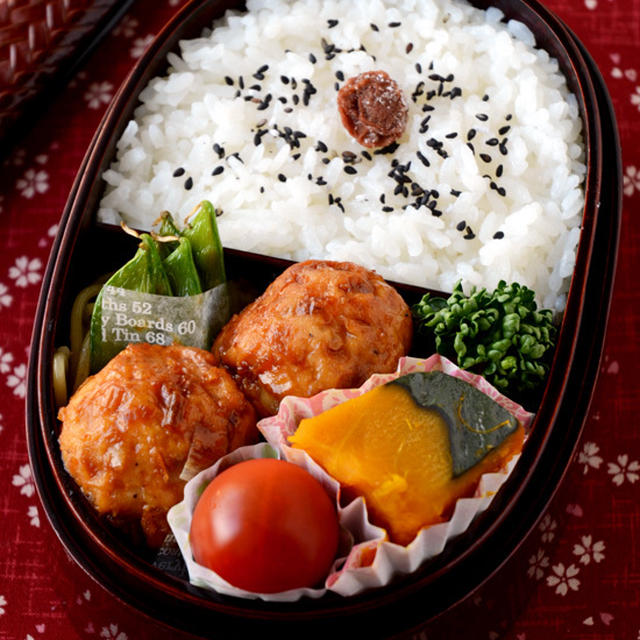 鶏団子のお弁当