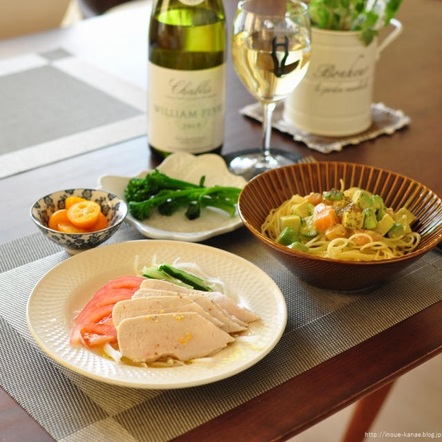 食べた感想がいつも独特のオットと【包丁まな板要らず！魅惑のハリッサハンバーグ】と晩ごはんなど