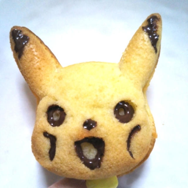 abckids☆みんなで作ろう♪ピカチュウ★バナナケーキ