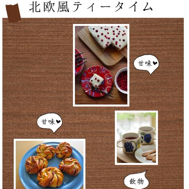 ジンジャーブレッド風味のケーキ☆「こんだてnote」@レシピブログ
