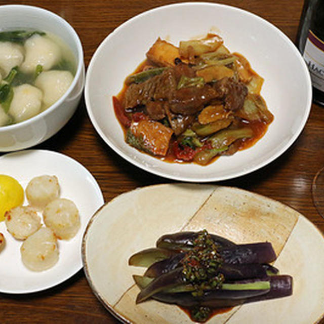 ステーキ肉で「牛肉の中華風煮込み」