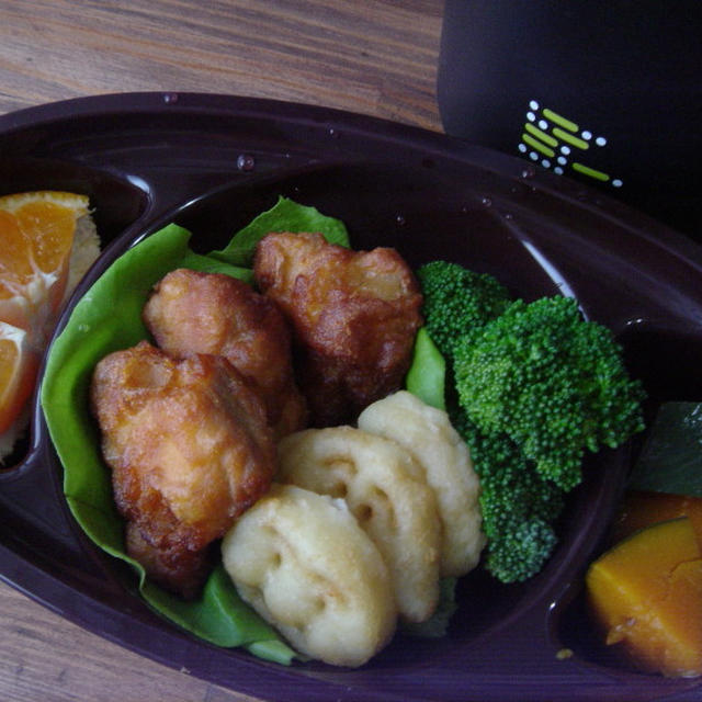 からあげ弁当♪アンパンマンも
