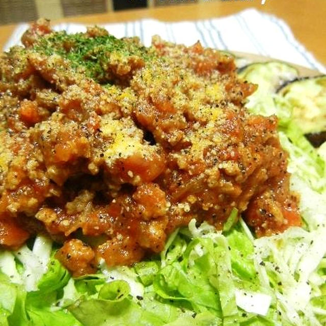 フルブラバナナde簡単ミートソースごはん♪