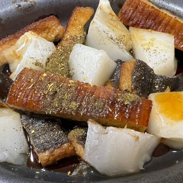 うな次郎と餅を一緒焼いて食べたらめちゃ旨　偶然に楽天お取り寄せ新潟コラボ