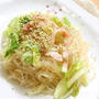 春雨とレタスのマヨにんにく炒め　のレシピ