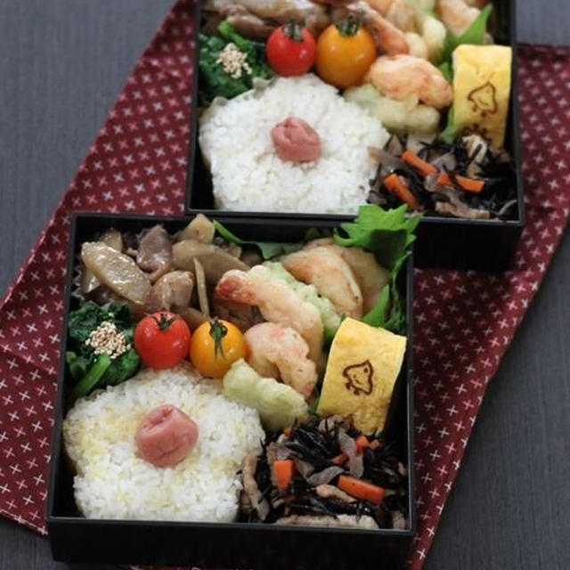 えびのフリッター惣菜弁当(๑¯﹃¯๑)♪