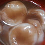 深夜に冷やししるこ作ったよ