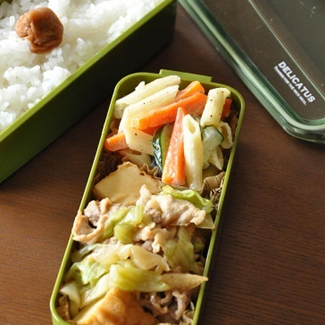 節約神食材でカサ増し！コクうま節約お弁当