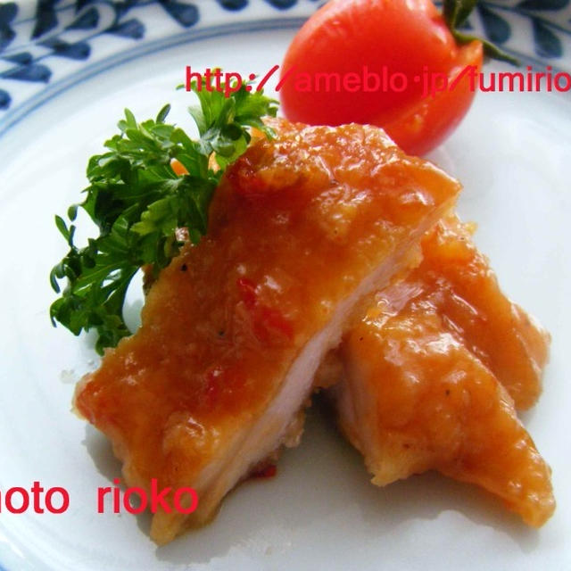 ●ピリ甘っ。スイートチリチキン●