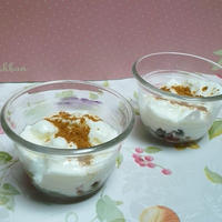 シナモンソルトで食べるフルーツヨーグルトのつくりかた