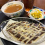 【お家ごはん、昼】焼きチーズカレーと、ぶっかけ中華麺❣️です。