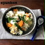 【簡単！！汁物・おかずスープ】豆腐と鶏とニラの卵スープ