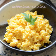 お弁当に【レンチン♪卵そぼろ】米粉で簡単＆しっとり美味しい！