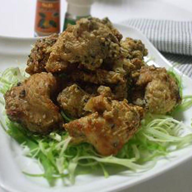 揚げない鶏ごまから揚げ